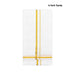 Angavasthiram - 4 Inch | Half White Angavastram/ 4 Muzham/ 10k Jari Border Design Gamcha/ Kasavu Shawl for Men - Shawls & Towels