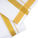 Angavasthiram - 4 Inches | Half White Angavastram /40k Jari Border Design Gamcha / Kasavu Shawl for Men - Shawls & Towels