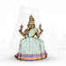 Amman Pavadai - 8 x 10 Inches | Fancy Mata Dress/ Devi Vastra/ Mata Poshak for Deity/ Assorted Colour - Devi Dress