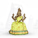 Amman Pavadai - 8 x 10 Inches | Fancy Mata Dress/ Devi Vastra/ Mata Poshak for Deity/ Assorted Colour - Devi Dress