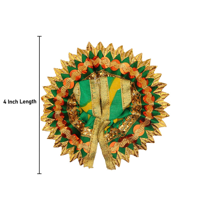 Krishnar Dress |  Satin Krishna Idol Dress/ Krishna Idol Satin Clothes for Murti/ Assorted Colour - Laddu Gopal Dress