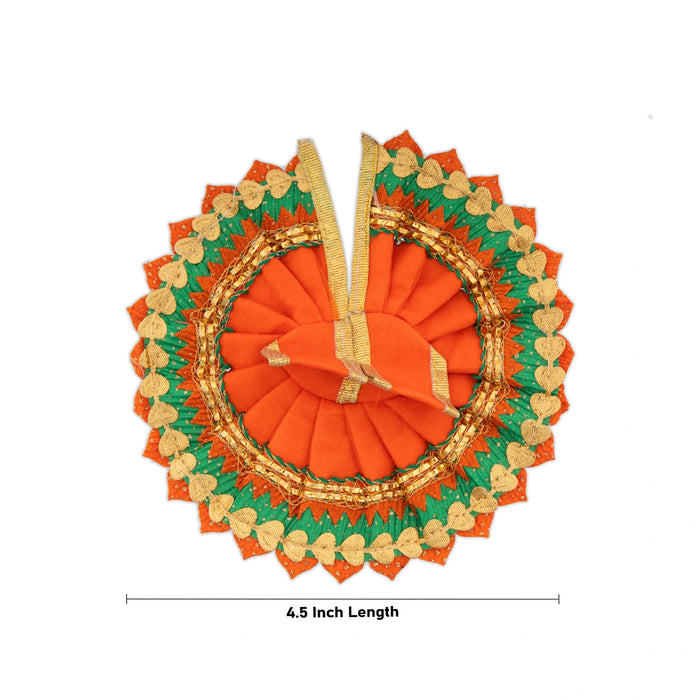 Krishnar Dress - 4.5 Inches | Krishna Idol Dress/ Krishna Murti Dress/ Krishna Clothes for Murti/ Assorted Colour - Laddu Gopal Dress