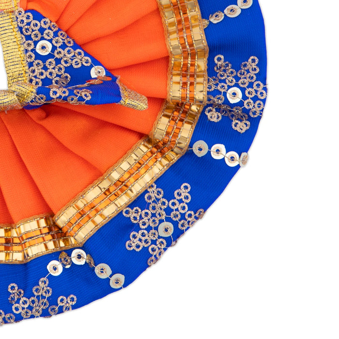 Krishnar Dress - 4.5 Inches | Krishna Idol Dress/ Krishna Murti Dress/ Krishna Clothes for Murti/ Assorted Colour - Laddu Gopal Dress