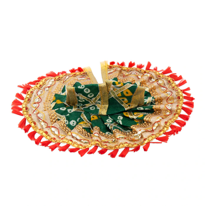 Krishnar Dress - 4.5 Inches | Krishna Idol Dress/ Krishna Murti Dress/ Krishna Clothes for Murti/ Assorted Colour - Laddu Gopal Dress