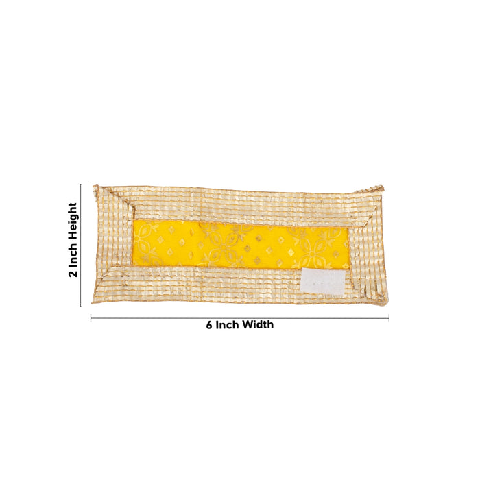 Sai Baba Dress Set - 2 x 6 Inches | Sai Baba Clothes/ Sai Baba Vastra for Deity - Bhagwan Vastra