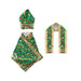 Sai Baba Dress Set - 4.5 x 10.5 Inches | Embroidery Design Sai Baba Vastra/ Sai Baba Clothes for Deity Decor - Bhagwan Vastra