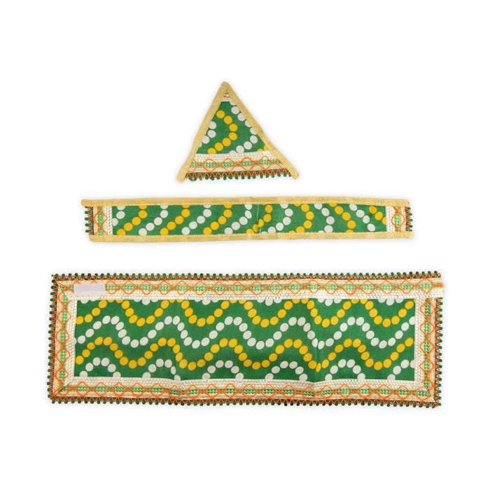 Sai Baba Dress Set - 5 Inches | Sai Baba Clothes/ Sai Poshak/ Sai Baba Vastra for Deity/ Assorted