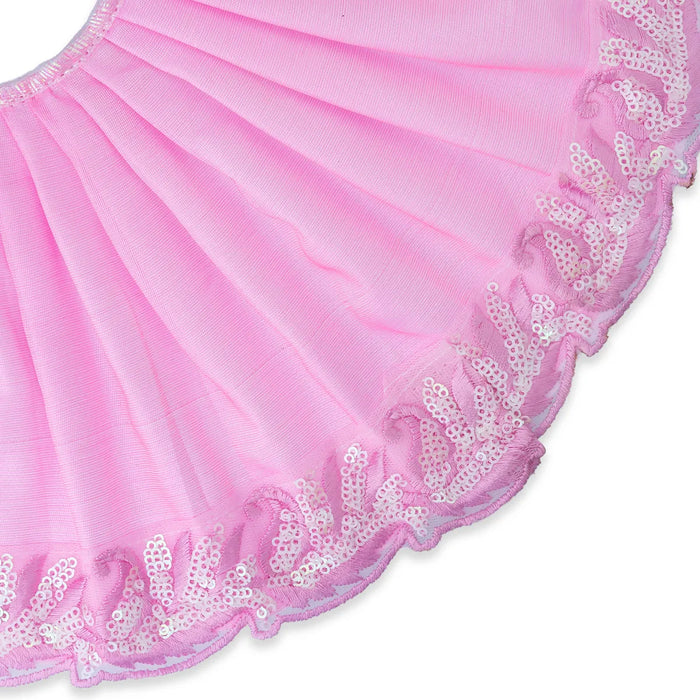 Amman Pavadai - 6 Inches | Lehenga Patka / Devi Vastra / Mata Dress / Mata Poshak for Deity Decor