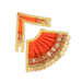 Amman Pavadai - 3 x 6 Inches | Mata Dress/ Devi Vastra/ Golden Border Mata Poshak for Deity/ Assorted Colour - Devi Dress