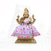 Amman Pavadai - 6 x 12 Inches | Mata Dress/ Devi Vastra/ Golden Border Mata Poshak for Deity/ Assorted Colour - Devi Dress