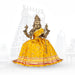 Amman Dress - 9 Inches | Velvet Amman Pavadai/ Velvet Devi Costume for Deity - Devi Dress