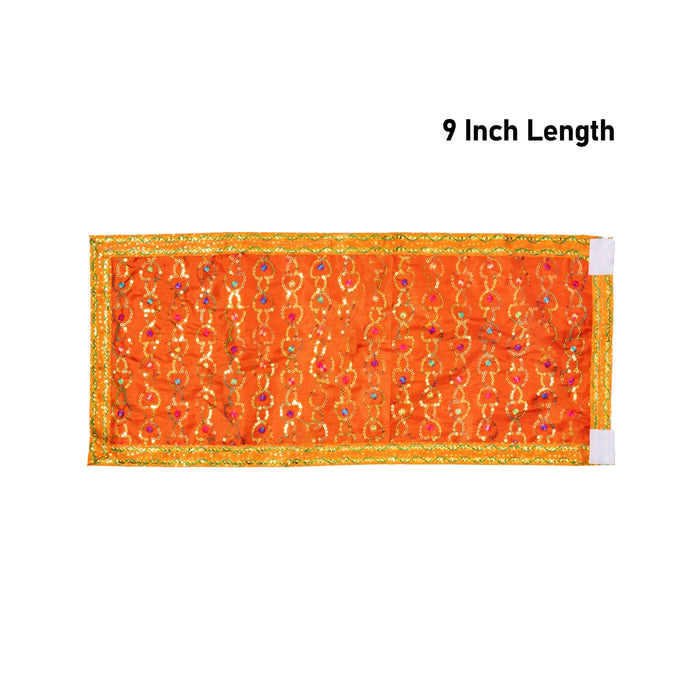 Sai Baba Dress Set - 9 Inches | Sai Baba Clothes/ Sai Poshak/ Sai Baba Vastra for Deity