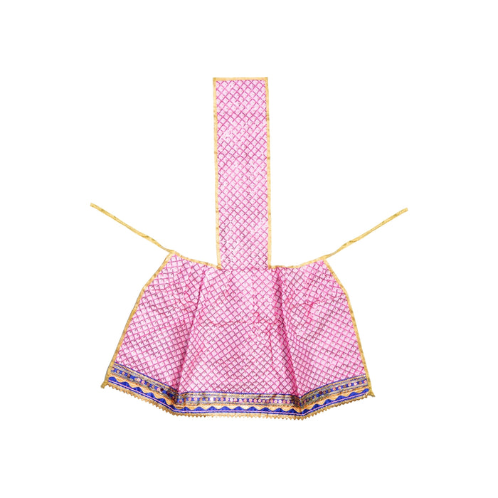 Amman Pavadai - 15 Inches | Lehenga Patka / Devi Vastra / Mata Dress / Mata Poshak for Deity Decor