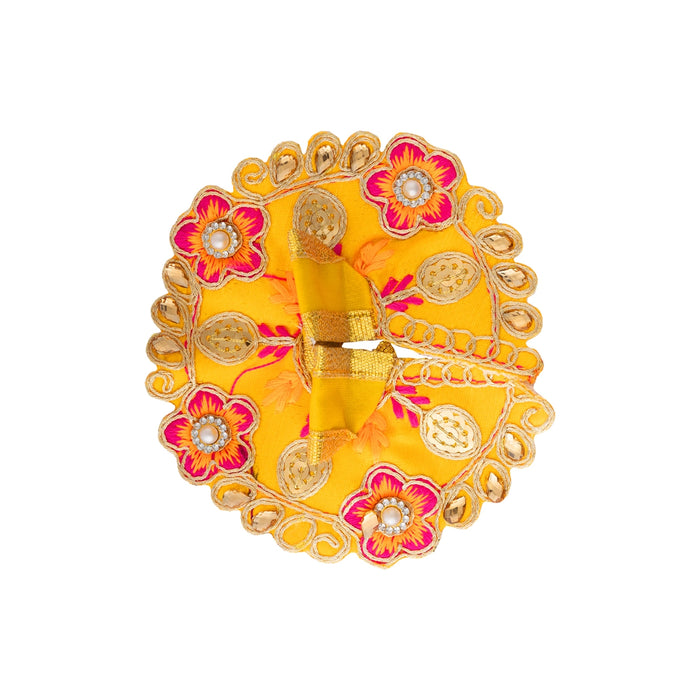 Krishnar Dress - 4 Inches | Krishna Idol Dress/ Krishna Murti Dress/ Krishna Clothes for Murti