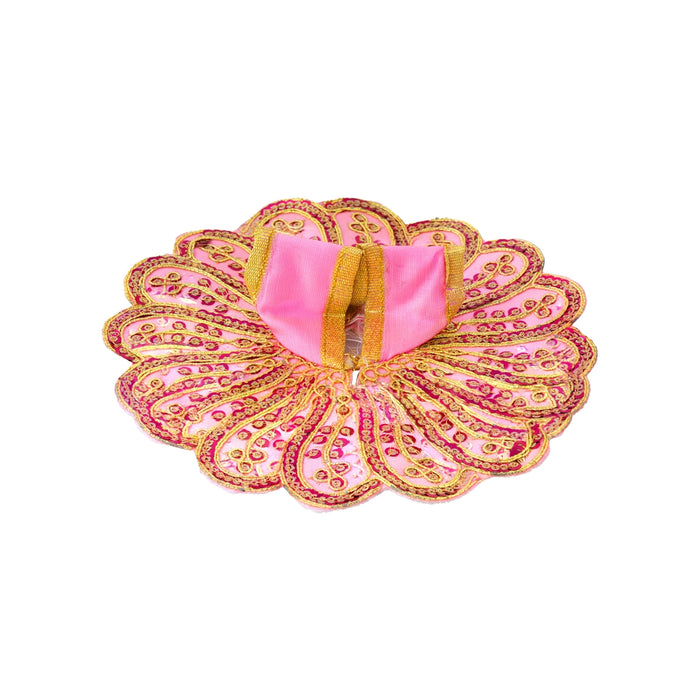 Gol Poshak - 6 Inches | Krishnar Dress/ Krishna Murti Dress/ Krishna Idol Dress/ Krishna Clothes for Murti