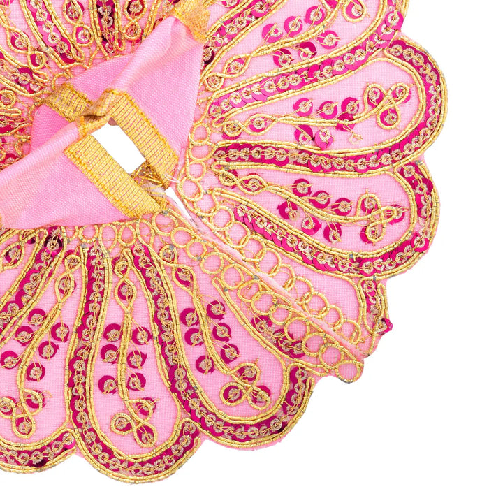 Gol Poshak - 6 Inches | Krishnar Dress/ Krishna Murti Dress/ Krishna Idol Dress/ Krishna Clothes for Murti