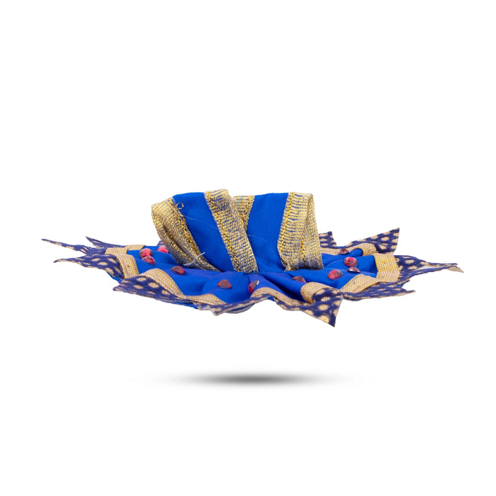 Krishnar Dress - 4.5 Inches | Satin Krishna Idol Dress/ Assorted Colour & Designs - Laddu Gopal Dress