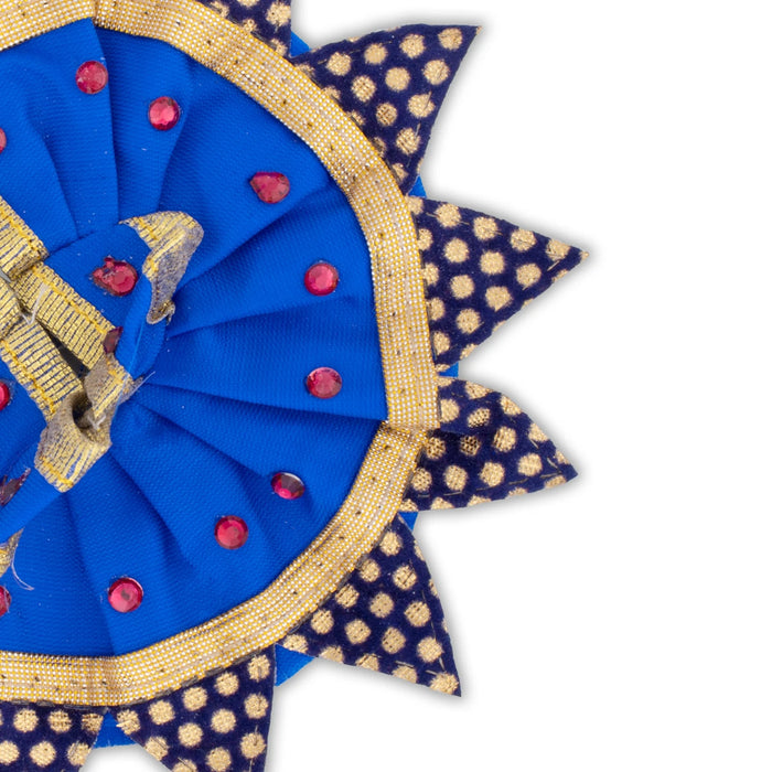 Krishnar Dress - 4.5 Inches | Satin Krishna Idol Dress/ Assorted Colour & Designs - Laddu Gopal Dress