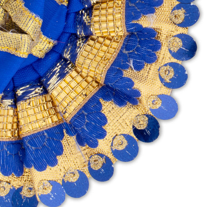 Krishnar Dress - 4.5 Inches | Satin Krishna Idol Dress/ Assorted Colour & Designs - Laddu Gopal Dress