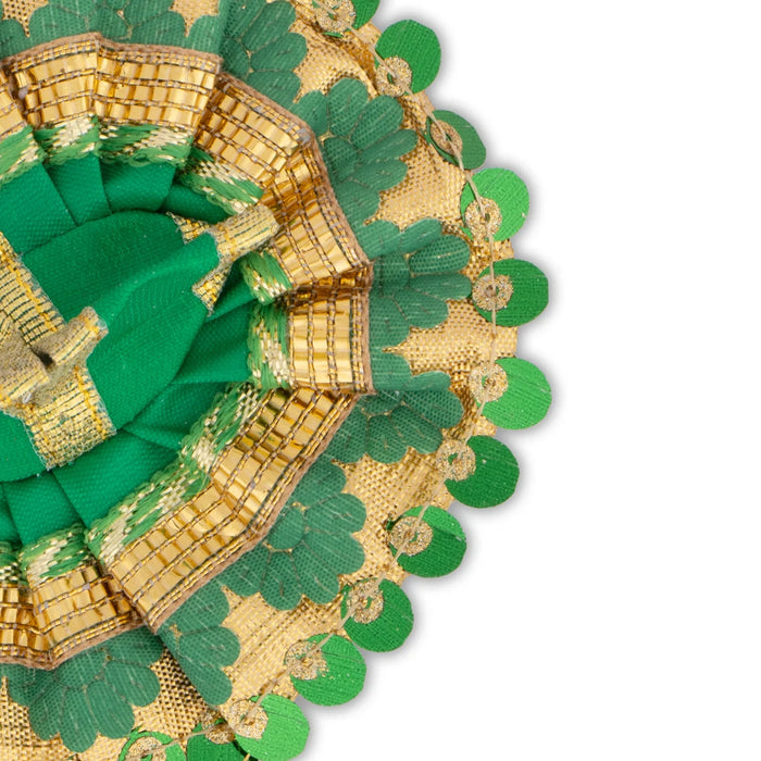 Krishnar Dress - 4.5 Inches | Satin Krishna Idol Dress/ Assorted Colour & Designs - Laddu Gopal Dress