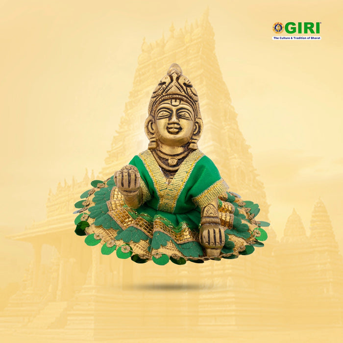 Krishnar Dress - 4.5 Inches | Satin Krishna Idol Dress/ Assorted Colour & Designs - Laddu Gopal Dress