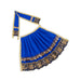 Amman Pavadai - 6 x 9 Inches | Mata Dress/ Devi Vastra/ Golden Border Mata Poshak for Deity/ Assorted Colour - Devi Dress
