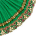 Amman Pavadai - 7 x 14 Inches | Devi Vastra/ Mata Dress/ Golden Border Mata Poshak for Deity/ Assorted Colour - Devi Dress