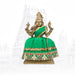 Amman Pavadai - 7 x 14 Inches | Devi Vastra/ Mata Dress/ Golden Border Mata Poshak for Deity/ Assorted Colour - Devi Dress