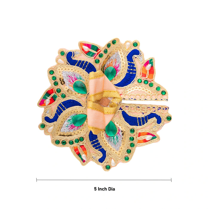 Krishnar Vastra - 5 Inches | Krishna Murti Dress/ Krishna Idol Dress/ Krishna Clothes for Murti