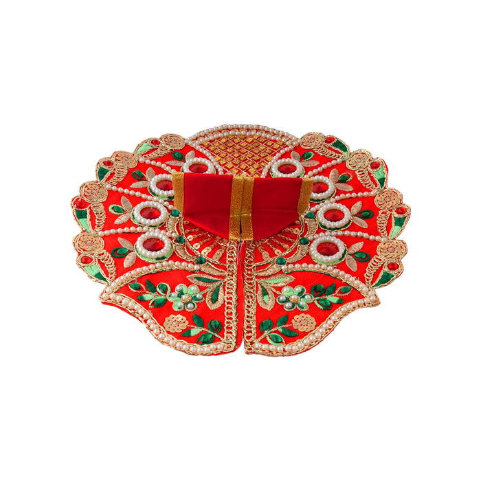 Krishnar Dress - 9 Inches | Krishna Murti Dress/ Krishna Idol Dress/ Krishna Clothes for Murti
