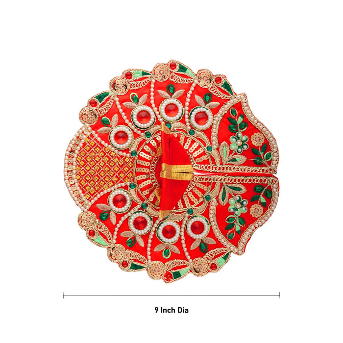 Krishnar Dress - 9 Inches | Krishna Murti Dress/ Krishna Idol Dress/ Krishna Clothes for Murti
