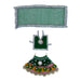 Devi Dress - 4 Inches | Lehenga Patka / Mata Rani Poshak / Embroidery Amman Pavadai For Deity Decor" - Devi Dress