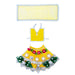 Amman Pavadai - 6 Inches | Mata Rani Poshak / Lehenga Patka / Devi Dress For Deity Decor - Devi Dress