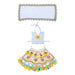Amman Pavadai - 6 Inches | Mata Rani Poshak / Lehenga Patka / Devi Dress For Deity Decor - Devi Dress
