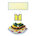 Amman Pavadai - 6 Inches | Mata Rani Poshak / Lehenga Patka / Devi Dress For Deity Decor - Devi Dress