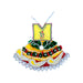 Amman Pavadai - 6 Inches | Mata Rani Poshak / Lehenga Patka / Devi Dress For Deity Decor - Devi Dress