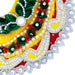 Amman Pavadai - 6 Inches | Mata Rani Poshak / Lehenga Patka / Devi Dress For Deity Decor - Devi Dress