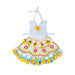 Amman Pavadai - 6 Inches | Mata Rani Poshak / Lehenga Patka / Devi Dress For Deity Decor - Devi Dress