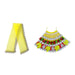 Lehenga Patka - 7 Inches | Devi Dress / Mata Rani Poshak / Stone Work Amman Pavadai For Deity Decor - Devi Dress