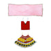 Lehenga Patka - 7 Inches | Devi Dress / Mata Rani Poshak / Stone Work Amman Pavadai For Deity Decor - Devi Dress