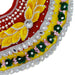 Lehenga Patka - 7 Inches | Devi Dress / Mata Rani Poshak / Stone Work Amman Pavadai For Deity Decor - Devi Dress