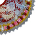 Lehenga Patka - 7 Inches | Devi Dress / Mata Rani Poshak / Stone Work Amman Pavadai For Deity Decor - Devi Dress