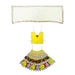 Lehenga Patka - 7 Inches | Devi Dress / Mata Rani Poshak / Stone Work Amman Pavadai For Deity Decor - Devi Dress