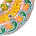 Devi Dress - 9 Inches | Mata Rani Poshak /Lehenga Patka/ Flower Design Amman Pavadai For Deity Decor - Devi Dress