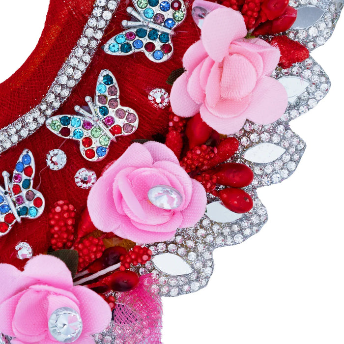 Amman Pavadai - 2 Inches | Mata Dress /Lehenga Patka / Devi Vastra / Mata Poshak for Deity - Devi Dress