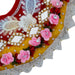 Lehenga Patka - 5 Inches | Devi Dress / Mata Rani Poshak / Stone Work Amman Pavadai For Deity Decor - Devi Dress
