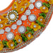 Lehenga Patka - 5 Inches | Devi Dress / Mata Rani Poshak / Stone Work Amman Pavadai For Deity Decor - Devi Dress