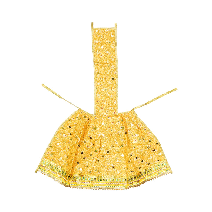 Amman Pavadai - 12 Inches | Deity Vastram / Devi Dress / Decorative Mata Rani Poshak
