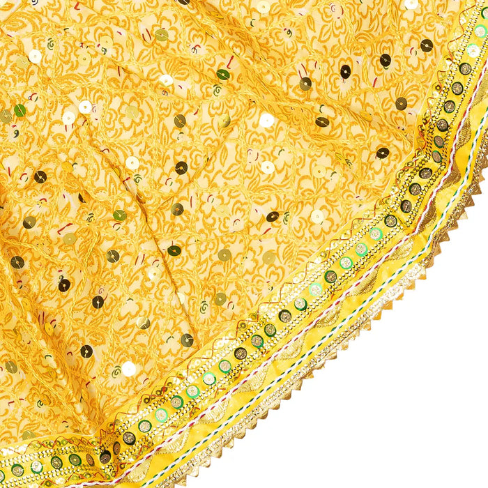 Amman Pavadai - 12 Inches | Deity Vastram / Devi Dress / Decorative Mata Rani Poshak