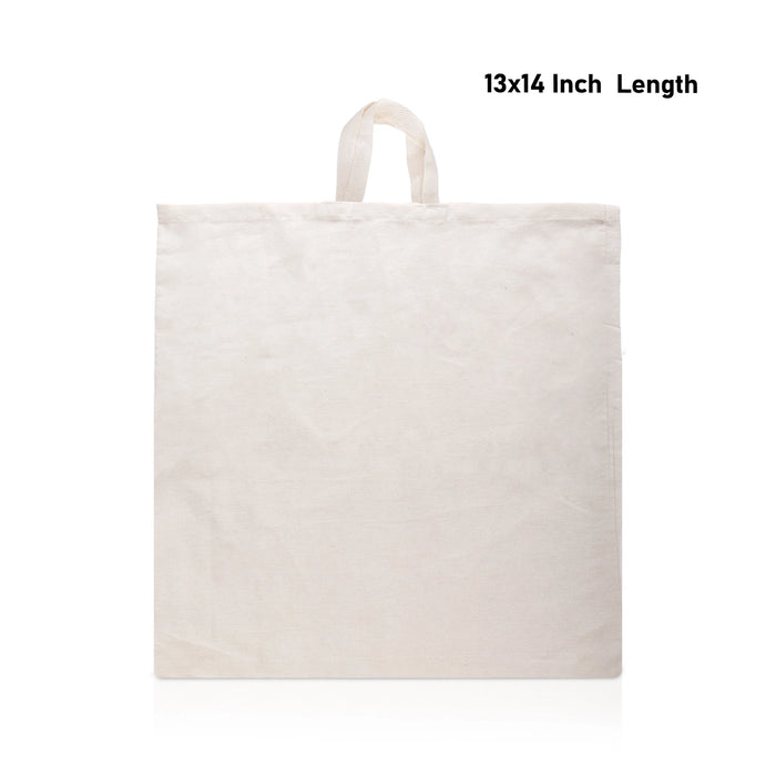 Cotton Cloth Bag - 13 x 14 Inches | Multipurpose Bag / Cloth Bag for Shopping & Daily Use